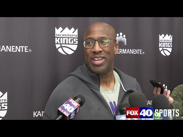 Kings head coach Mike Brown looks ahead to Play-In game on Tuesday against Warriors