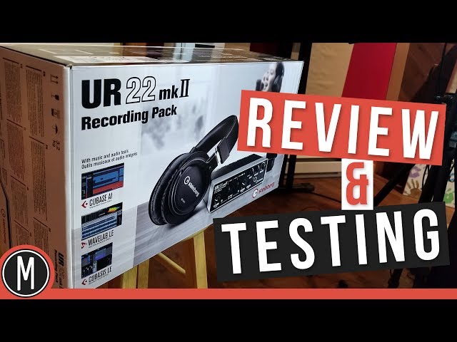 STEINBERG UR22 mk2 Recording Pack REVIEW & TESTING