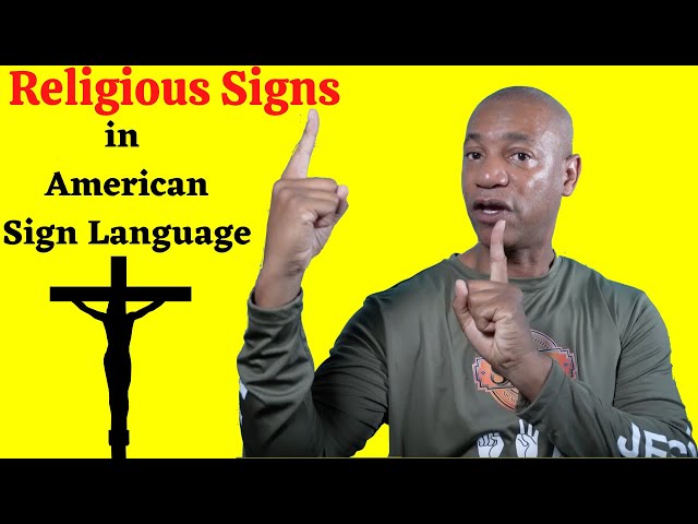 Religious Signs in ASL (part 2) | American Sign Language | ASL