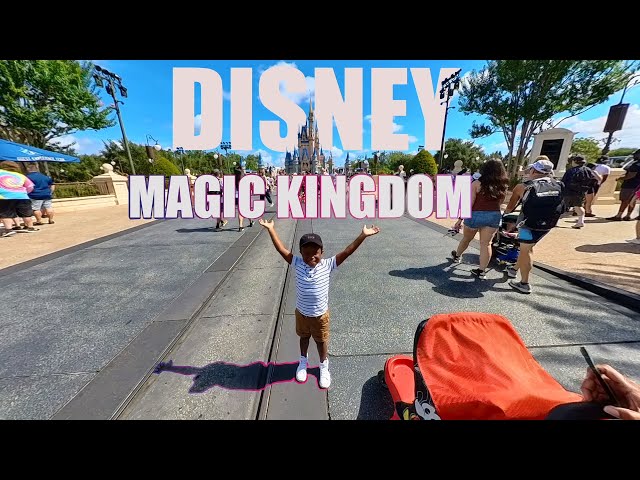 Disney Magic Kingdom Rides and Scenery.