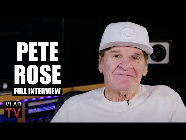 Legendary Baseball Player Pete Rose aka The Hit King Tells His Life Story (Full Interview)