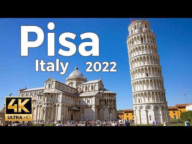 Pisa 2022, Italy Walking Tour (4k ultra hd 60fps) – With Captions