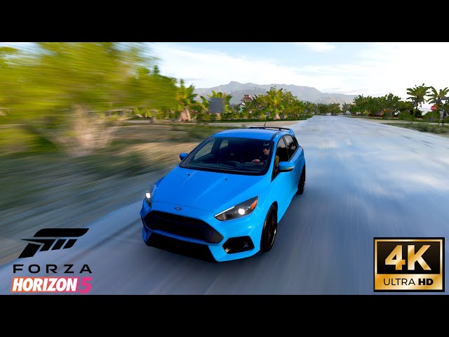 FORD FOCUS RS ( 2017 ) || 4K 60FPS GAMEPLAY || 350 BHP || FORZA HORIZON - 5 || DAY - 191 ||