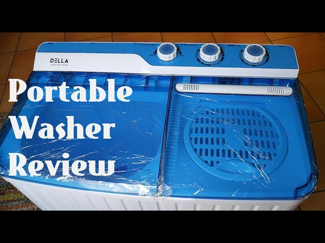 Della Portable Mini Washing Machine Complete Review (Amazon Link in description)