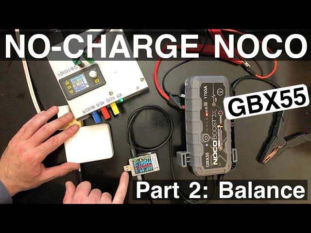 NOCO Boost GBX55 Part 2: Balance