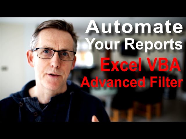 Split Data Into Multiple Workbooks With The Excel Advanced Filter And VBA