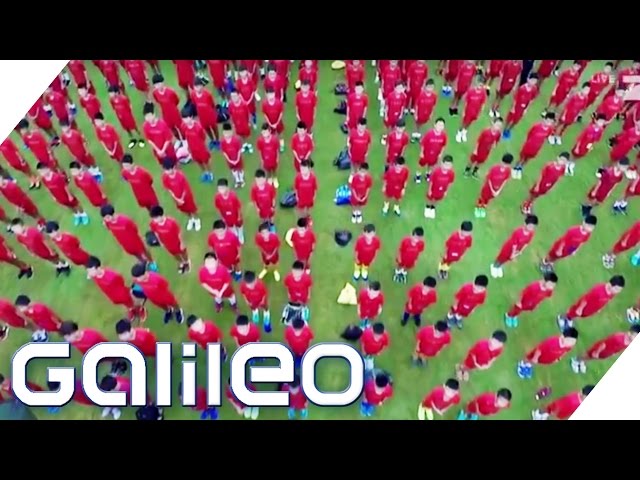 Fussballinternat in China | Galileo | ProSieben