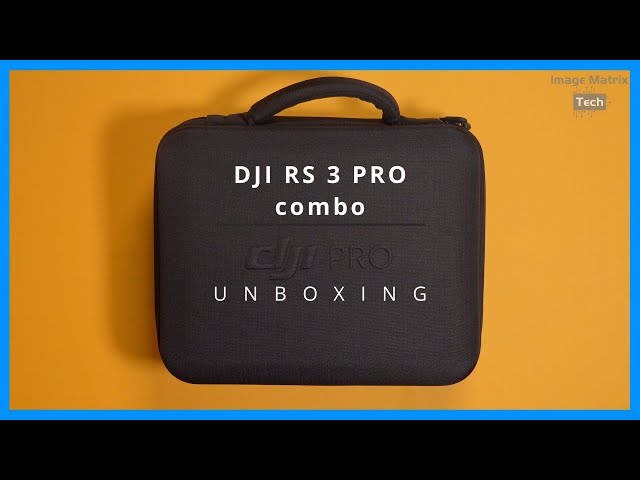 First Look: Unboxing DJI RS 3 Pro Combo Gimbal Pack