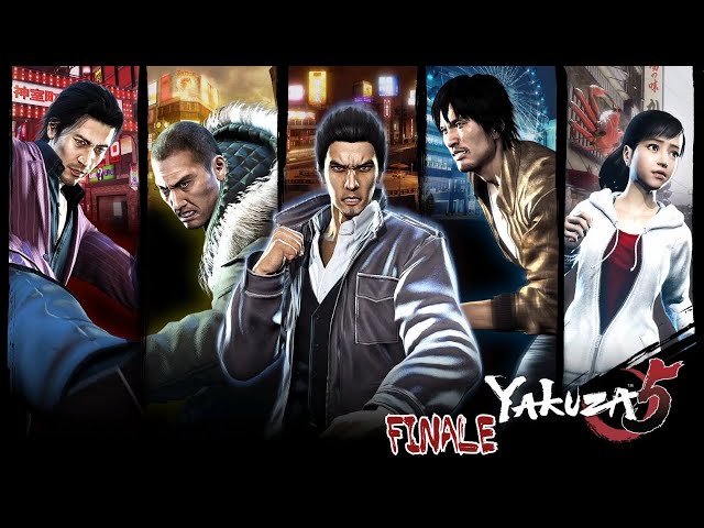 Final Arc Of Yakuza 5 Remastered | Movie Cutscenes (1080p60 HD) - AnimersiveXP