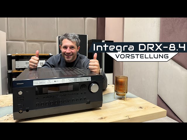 Integra DRX-8.4 - 11.4 Kanal A/V Receiver mit Auro 3D, Atmos, Dirac Live uvm. in der Vorstellung