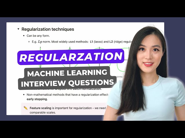 L1 and L2 Regularization in Machine Learning: Easy Explanation for Data Science Interviews