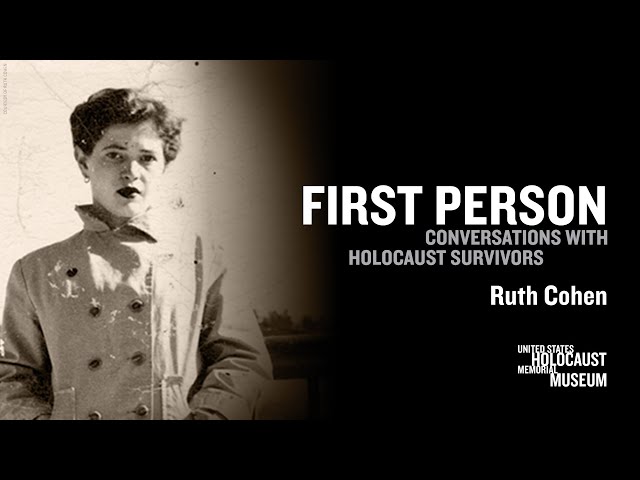 2024 First Person with Holocaust Survivor Ruth Cohen
