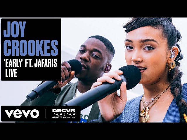 Joy Crookes - Early ft. Jafaris (Live) | Vevo DSCVR Artists to Watch 2020