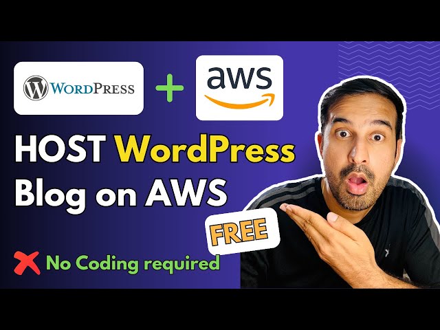 Host a WordPress blog on AWS in 8 mins ⏰ AWS Tutorial for beginners 🔥