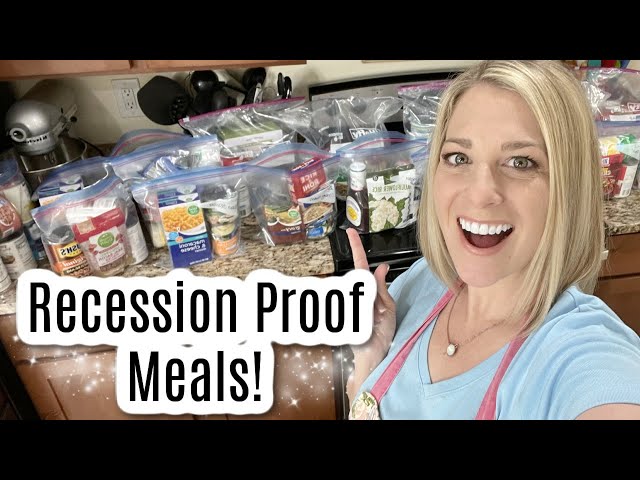 Pantry Meal Kits For Budget, Recession Proof Meals