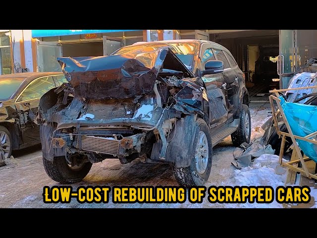 Masterful Car Restoration: Reviving a Salvaged Vehicle for $1000