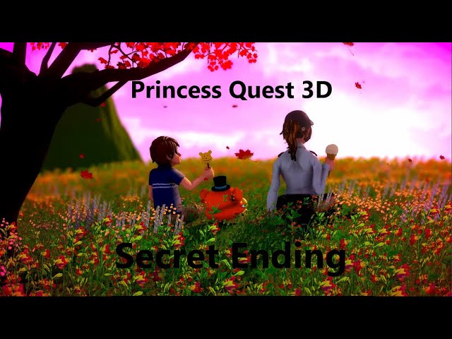 PRINCESS QUEST 3D SECRET ENDING?!?!? Princess Quest 3D Deathless Playthrough Secret Ending