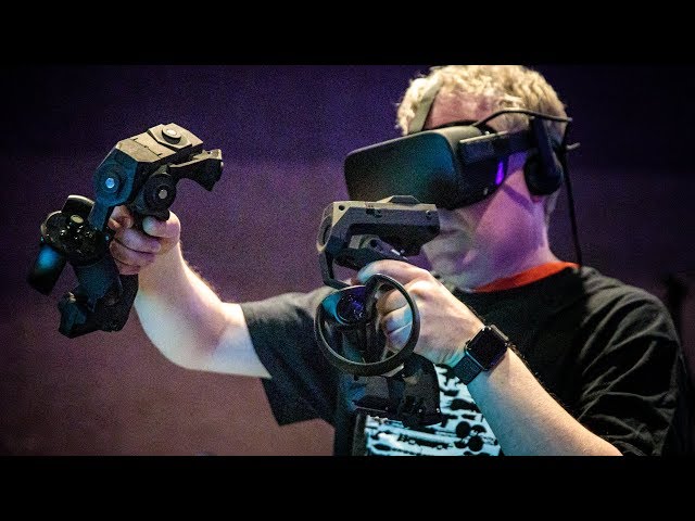 Hands-On with Tactical Haptics VR Controller!