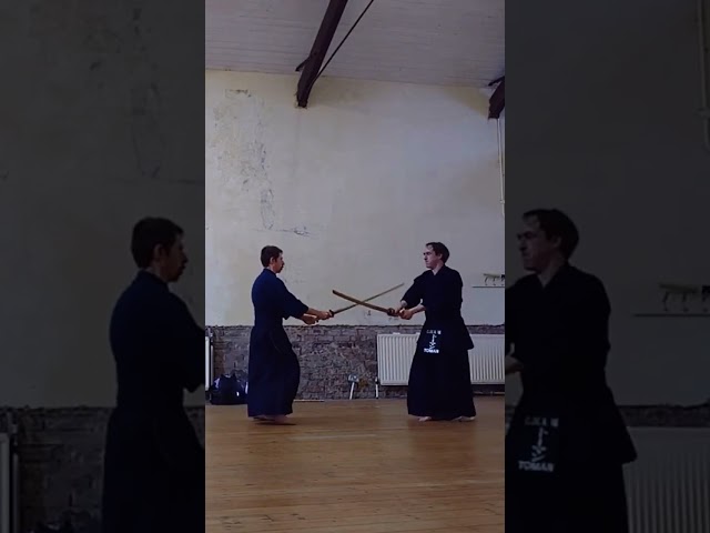 I think this might be my favourite waza in the Kendo Kata. What's yours? #kendo #kata