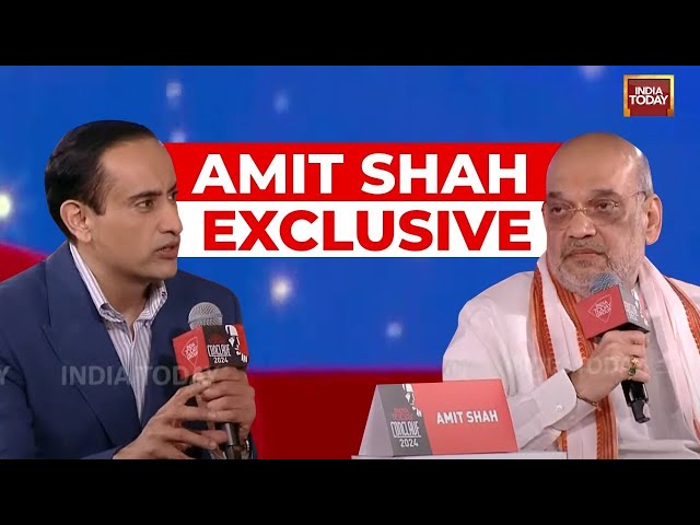 Home Minister Amit Shah LIVE: Amit Shah's Fiery Interview LIVE With Rahul Kanwal | India Today LIVE