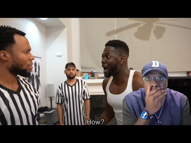 RDCworld1 How Lebron was in the locker room after getting cheated by the refs vs (REACTION)
