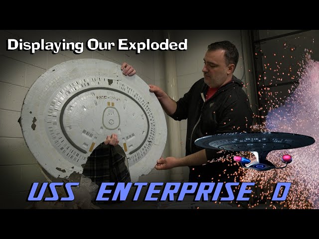 Displaying Our Exploded USS Enterprise D