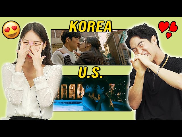 [K Drama vs US] Koreans react to the most romantic scenes that will make your heart flutter!