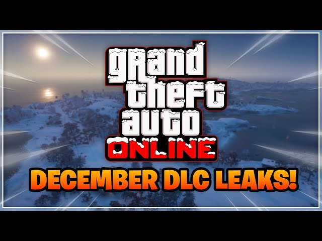 GTA ONLINE DECEMBER DLC LEAKS! NEW WEAPON! NEW CARS, MISSIONS & MORE!! (GTA 5 CHRISTMAS DLC)