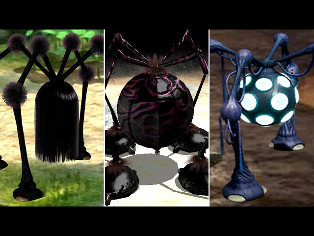 All Arachnorb (Long Legs) Bosses in Pikmin Games