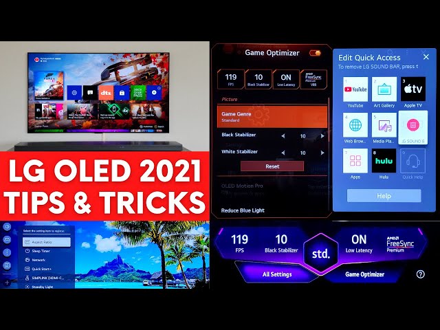 LG OLED 2021 G1 and C1 Tips & Tricks, Hidden Features Owners Must Know