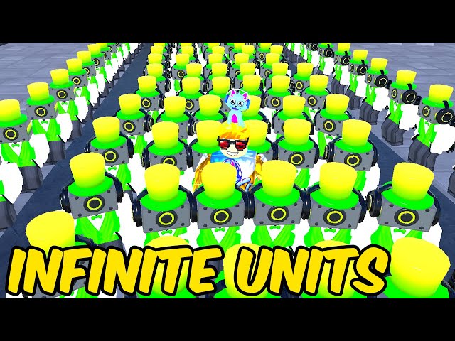 Using Infinite Units In Toilet Tower Defense