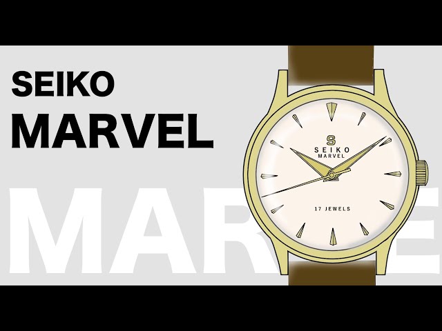 SEIKO Marvel and The History of SEIKO