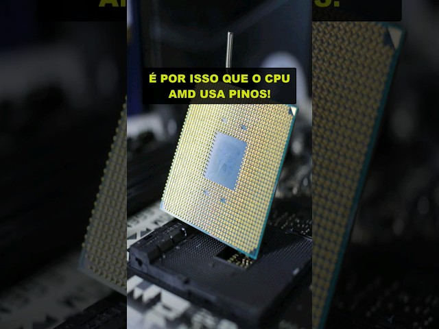 POR QUE A AMD USA PINOS NO CPU?