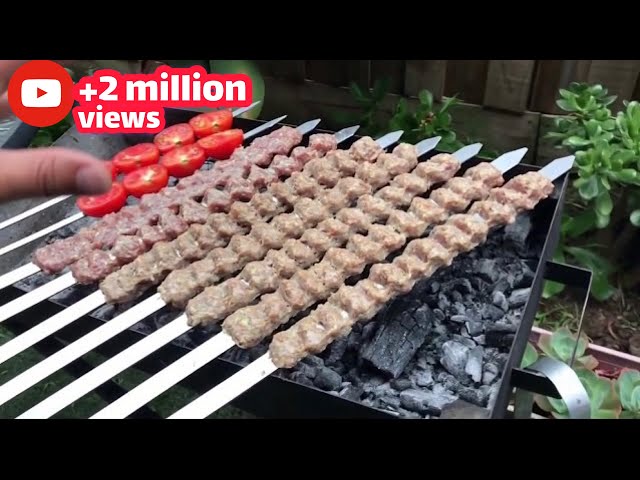 کباب کوبیده یاد بگیر برای همیشه How to make Persian lamb kebab