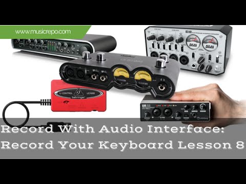 Record Your Keyboard With An Audio Interface