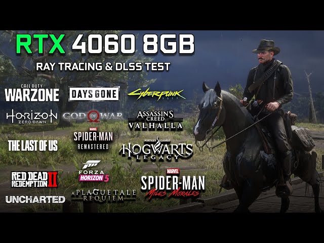 GeForce RTX 4060 8GB | Test in 18 Games | Ray Tracing & DLSS 3 | 1080p - 1440p | 2023