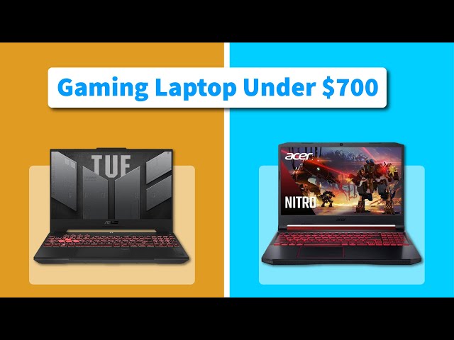 Top 4 Best Gaming Laptops Under $700 2024