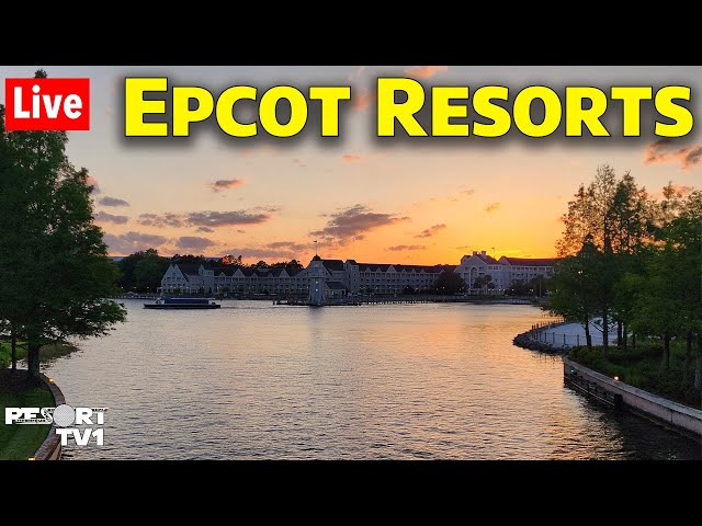 🔴Live: Epcot Resorts & Hollywood Studios - Walt Disney World Live Stream - 4-26-24