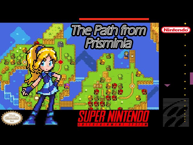 The Path from Prisminia (Chapter 1+2 Demo, v2.1) Hack of SMW [SNES]