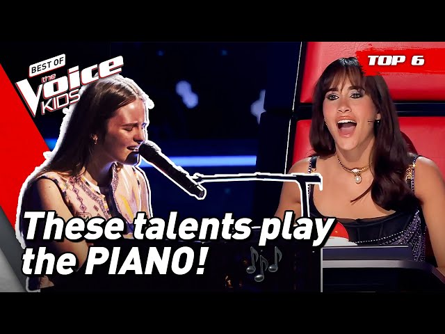 Powerful PIANO Blind Auditions on The Voice Kids | Top 6