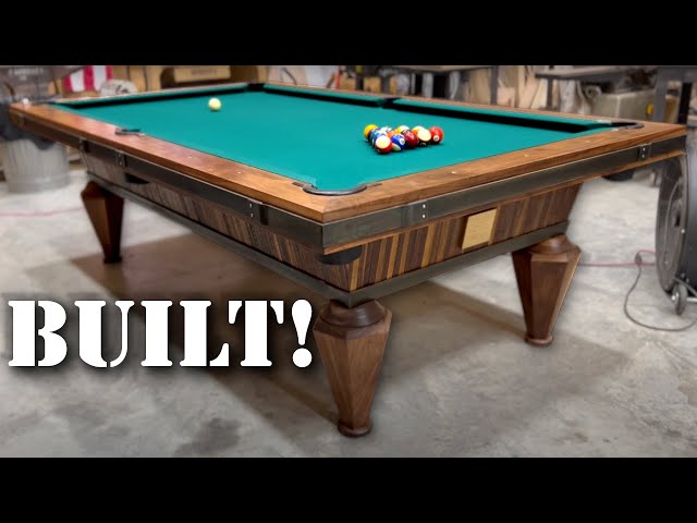 I can't believe it's Done: Pool Table Build