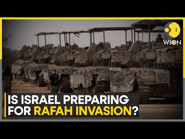 Israel-Hamas war: Israel masses dozens of tanks near Rafah border | World News | WION