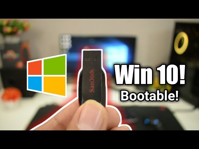 How To Make A Bootable USB Drive of Windows 10 in Easiest way! (Hindi)