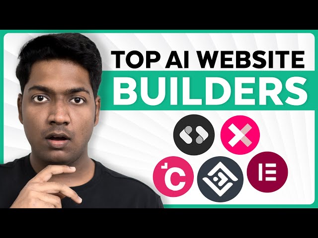 The 5 BEST AI Website Builders Of 2024 | Generate Your Site In Seconds!