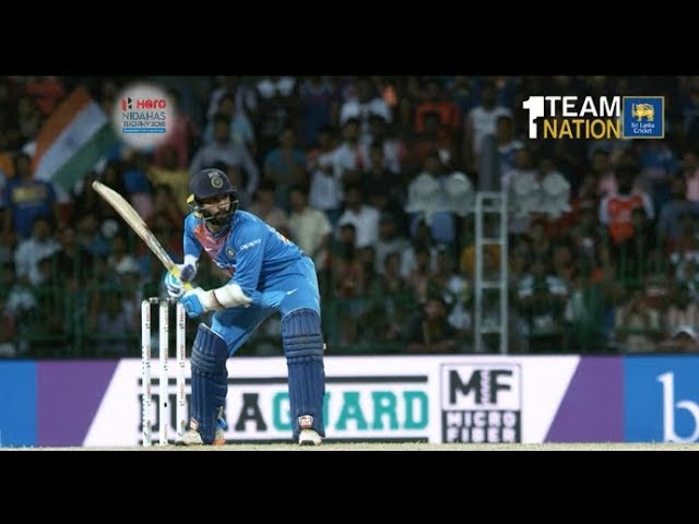 Dinesh Karthik hits 22 runs off Rubel Hossain - 19th over of Nidahas Trophy Final