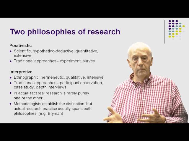The Nature of Social Research