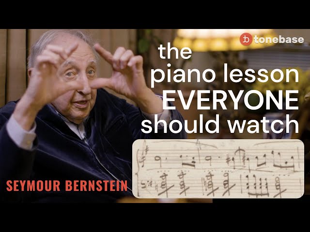 Seymour Bernstein teaches Chopin's Prelude in E minor