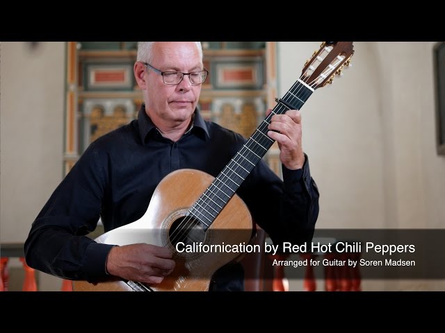 Californication (Red Hot Chili Peppers) - Danish Guitar Performance - Soren Madsen