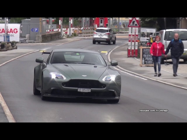 Aston Martin Vantage GT8 hard Accelerations - DRIVE IT LIKE YOU STOLE IT