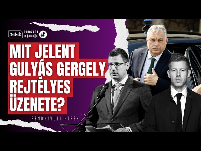 Atombomba? Puccs? Mit jelent Gulyás Gergely rejtélyes üzenete Magyar Péterről? | Rendkívüli hírek
